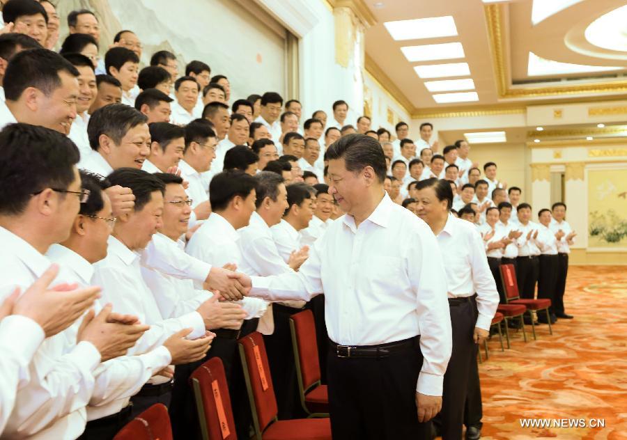 الرئيس الصيني يشدد على حكم الحزب الشيوعي الصيني على مستوى المحافظات