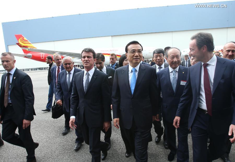 رئيس مجلس الدولة يطمئن الشركات الفرنسية على الآفاق الاقتصادية للصين