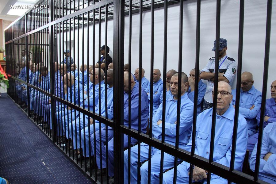 الحكم بإعدام سيف الإسلام القذافي وعدد من رموز النظام
