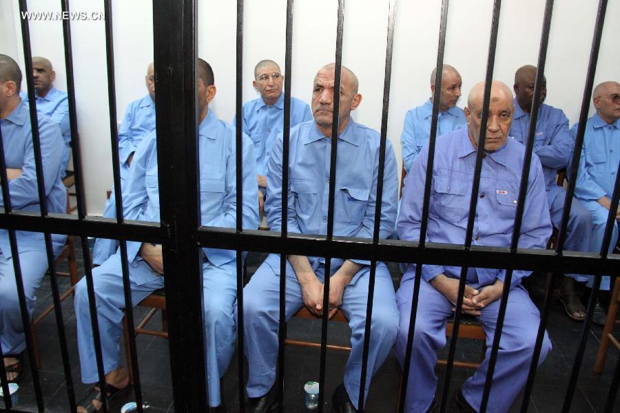 الحكم بإعدام سيف الإسلام القذافي وعدد من رموز النظام
