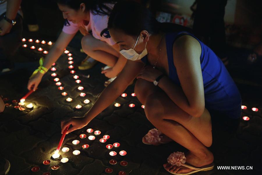 الصلاة لضحايا حادثة الافتجارات في تيانجين