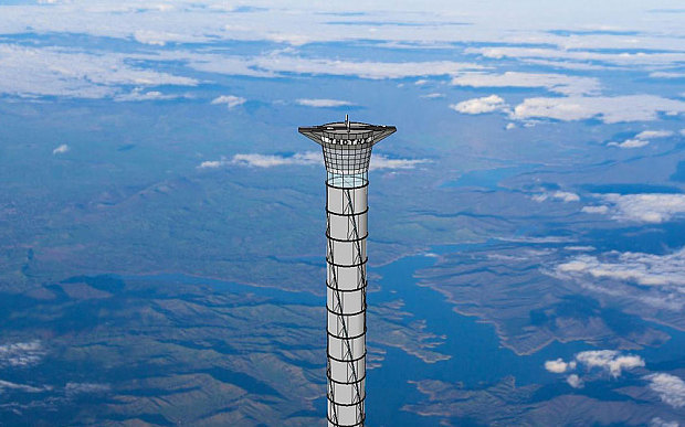 علماء يبتكرون مصعدا فضائيا بارتفاع 20 كيلومترا