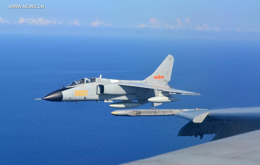 مشاركة خمس مقاتلات صينية فى المناورات البحرية الصينية الروسية