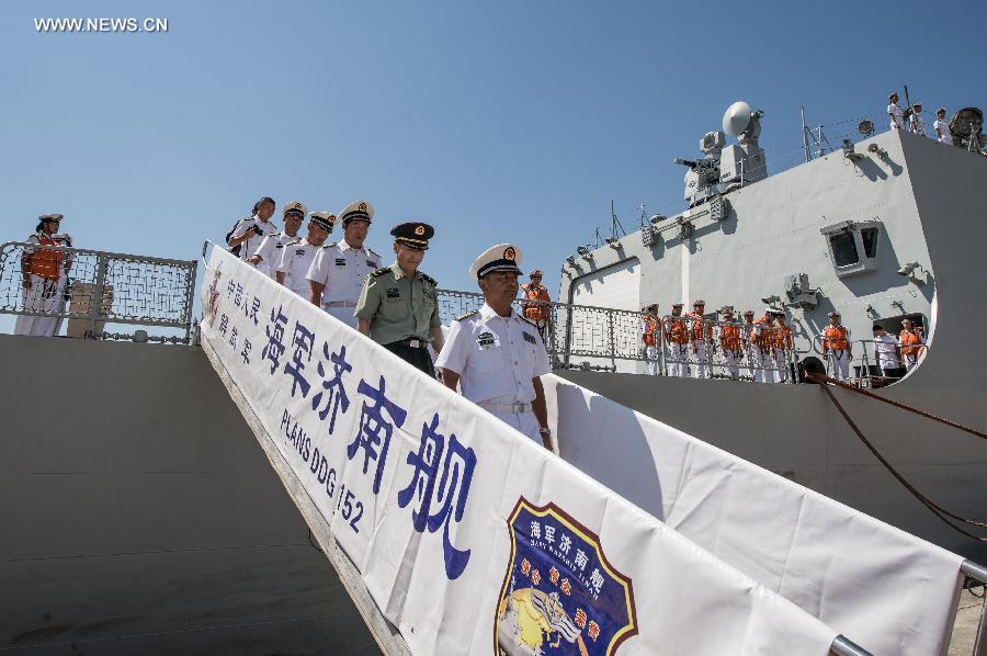 "أسطول 152" البحري الصيني يصل إلى مصر