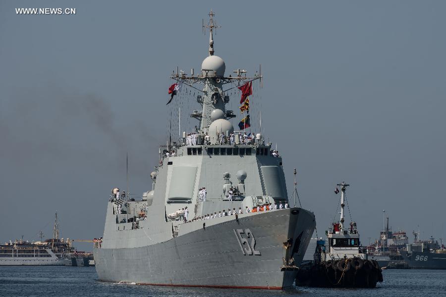 "أسطول 152" البحري الصيني يصل إلى مصر