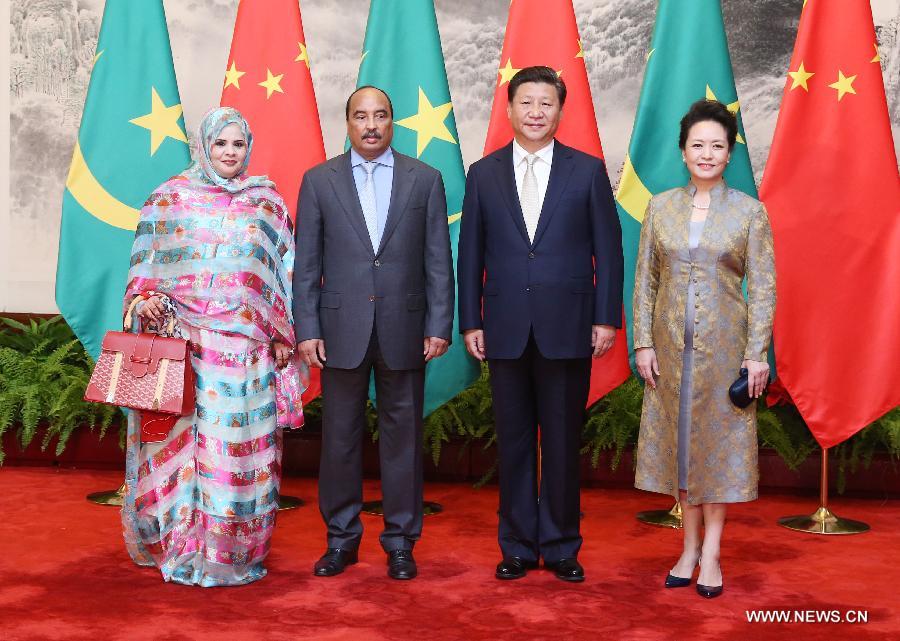 الرئيس الصيني يتعهد بإرساء علاقات أقوى مع موريتانيا