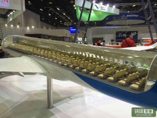 اكتشاف حجرة ركاب الطائرة الكبيرة الصينية  C919، وفيها 168 مقعدا