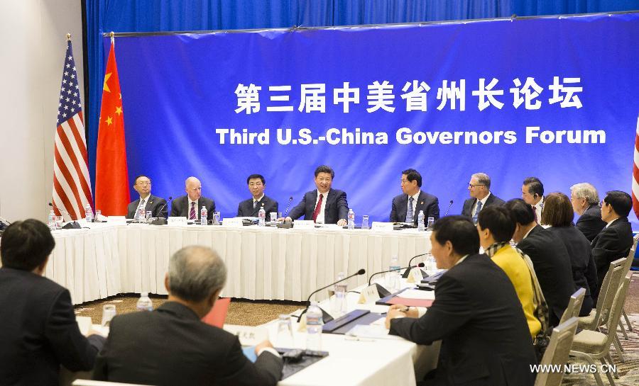 شي يحث الصين والولايات المتحدة على تعزيز التعاون على المستوى المحلي