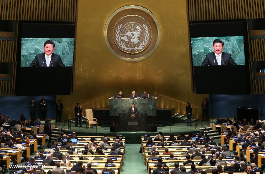 الرئيس الصيني يعلن عن حزمة إجراءات كبرى لدعم الأمم المتحدة