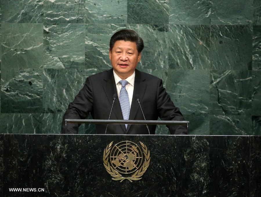 الرئيس الصيني يعلن عن حزمة إجراءات كبرى لدعم الأمم المتحدة