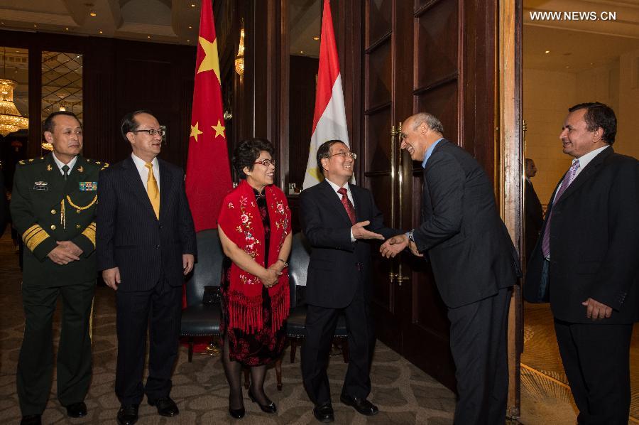 السفارة الصينية بالقاهرة تحتفل بالذكرى الـ 66 لتأسيس جمهورية الصين الشعبية