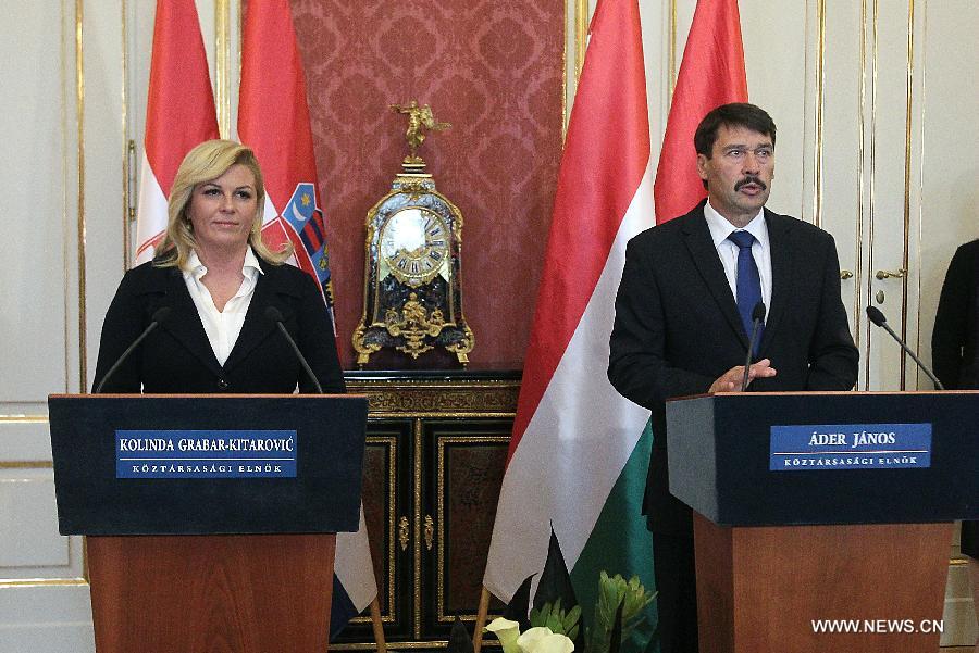 رئيسا المجر وكرواتيا لا يسمحان لأزمة اللاجئين بالإضرار بالعلاقات بينهما