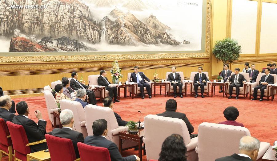 الرئيس الصيني يدعو الأطراف السياسية الأسيوية إلى دعم مبادرة الحزام والطريق