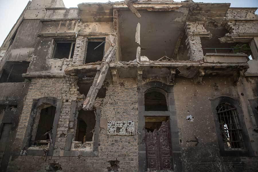 ملامح حمص بعد الحرب لمدة أربع سنوات