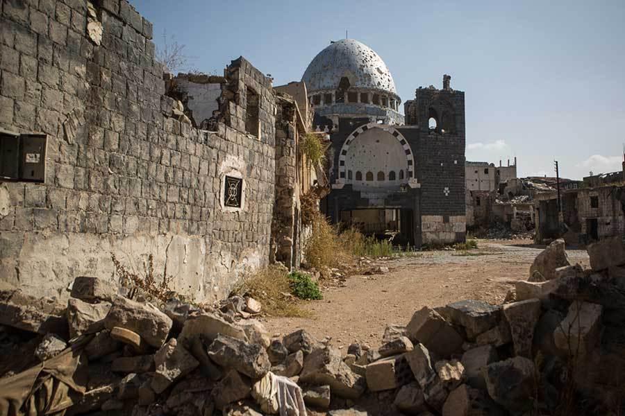 ملامح حمص بعد الحرب لمدة أربع سنوات