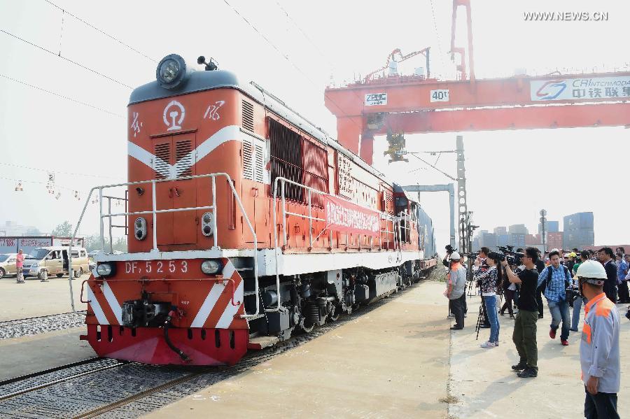 الصين تطلق قطار شحن يربط مدينة ووهان بعاصمة روسيا