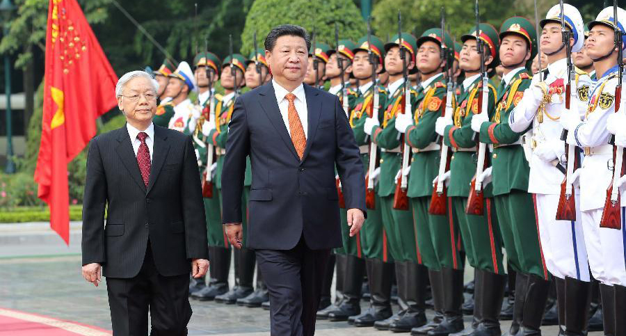 شي يحث الصين وفيتنام على العمل سويا من أجل مستقبل مشرق