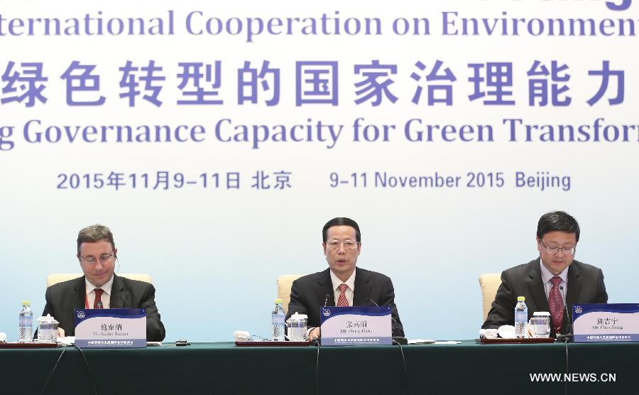 نائب رئيس مجلس الدولة : الصين تتوقع اتفاقية مناخ متوازنة فى مؤتمر باريس
