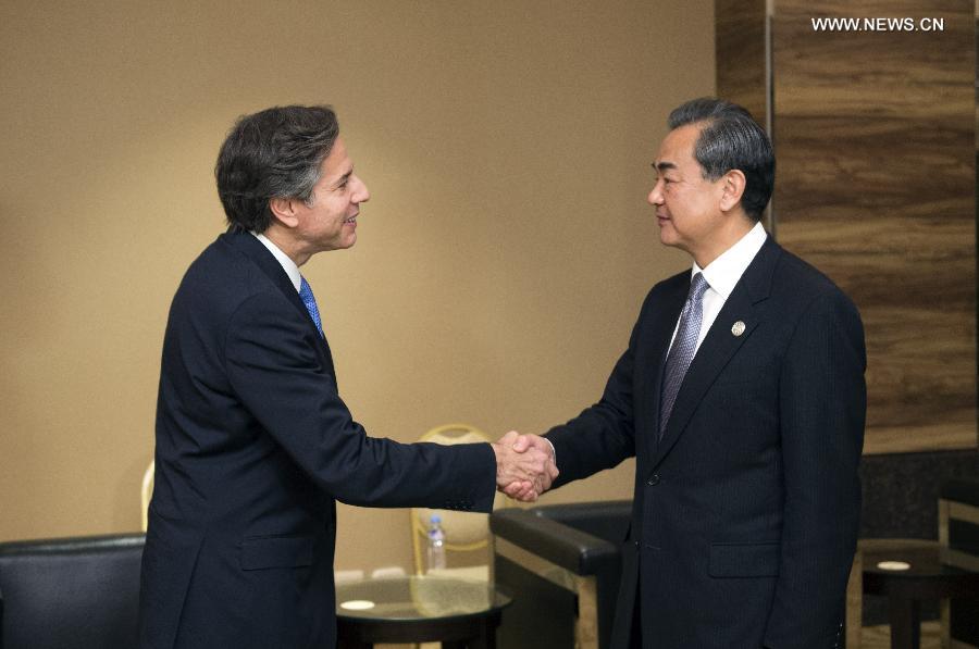 وزير الخارجية الصيني يدعو الصين والولايات المتحدة إلى تحويل التحديات الى فرص
