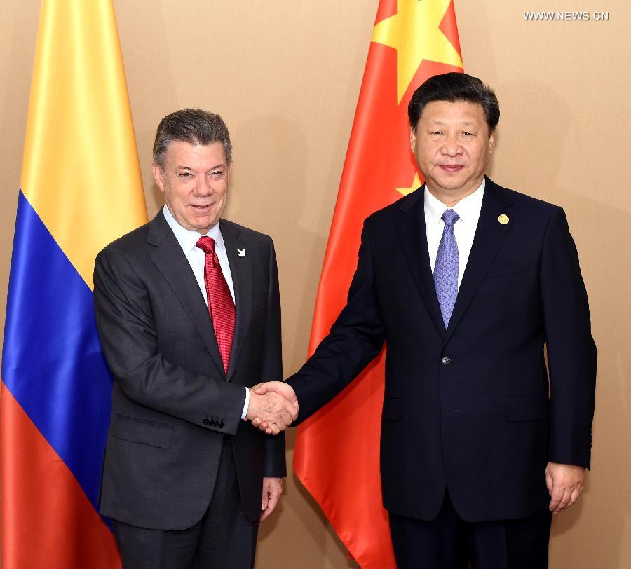 الصين وكولومبيا تتعهدان بتعزيز التعاون