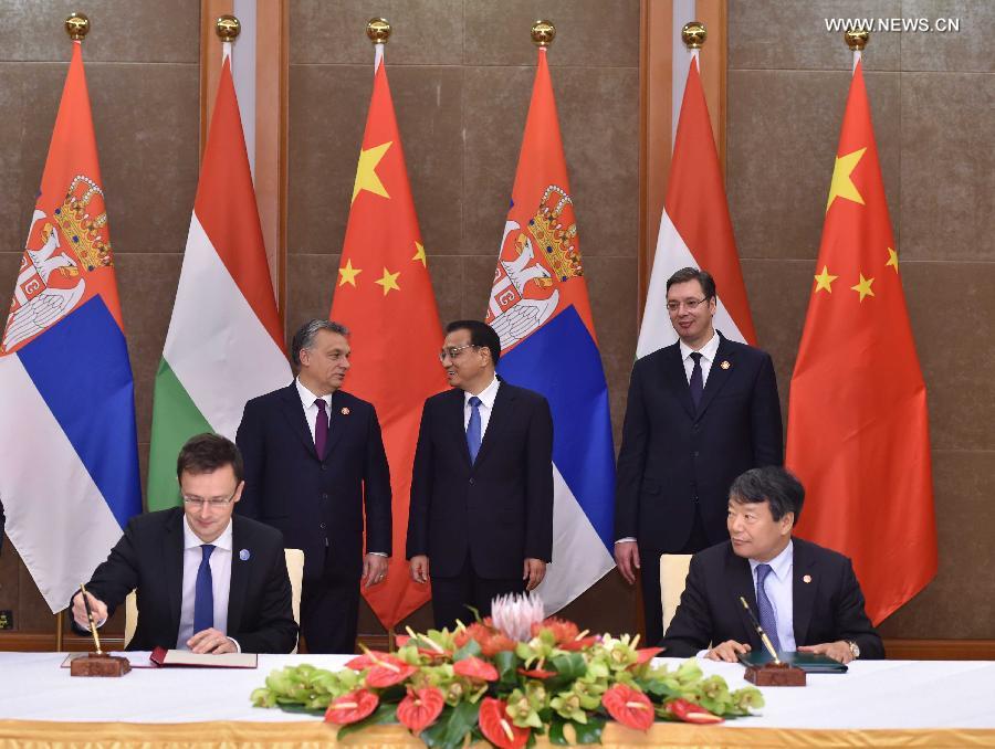 الصين توافق على اتفاقيات بشأن مشروعات سكك حديد مع المجر وصربيا