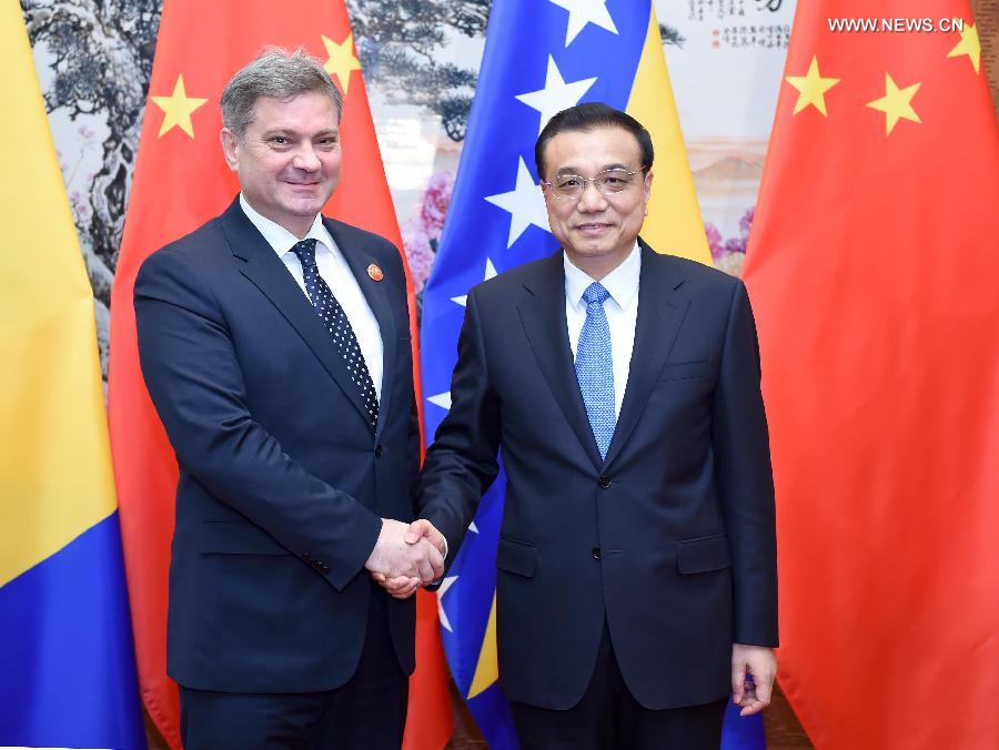 الصين تتعزز علاقاتها الاقتصادية الثنائية مع البوسنة والهرسك