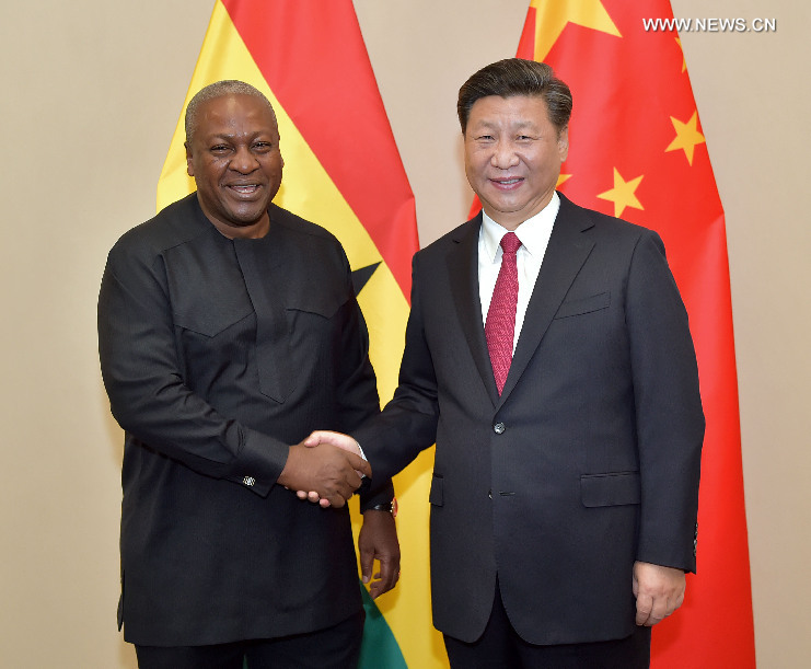 شي يتعهد بتعميق الثقة المتبادلة وتعزيز التعاون مع غانا