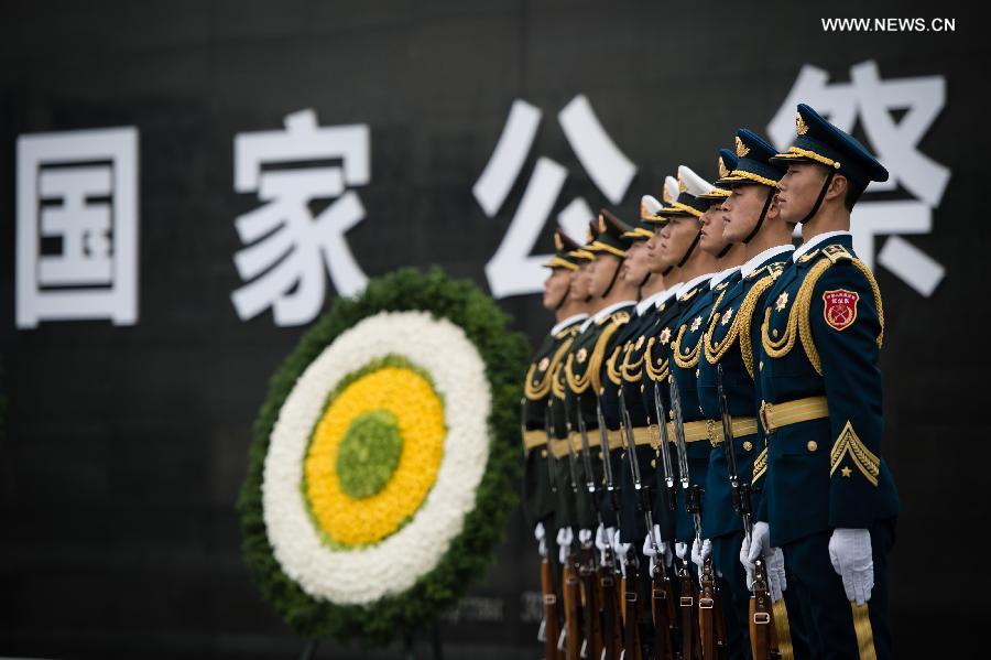 الصين تقيم مراسم تذكارية لضحايا مذبحة نانجينغ