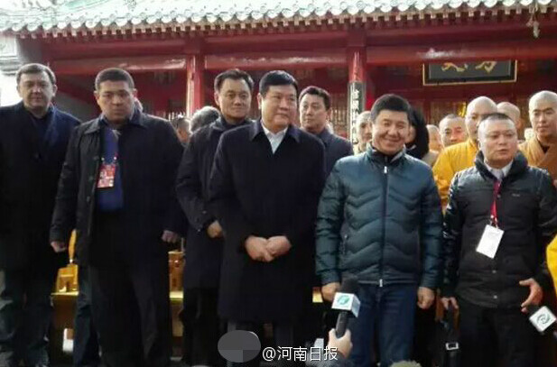 ساسة من الدول الأعضاء في منظمة شانغهاي للتعاون يزورون معبد الشاولين