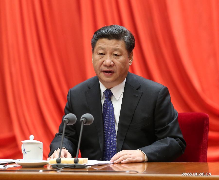 الرئيس الصيني يدعو لبذل جهود مستمرة لمكافحة الفساد في عام 2016
