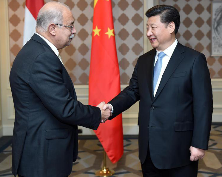 الرئيس شي يحث الشركات الصينية على المشاركة في المشروعات المصرية العملاقة