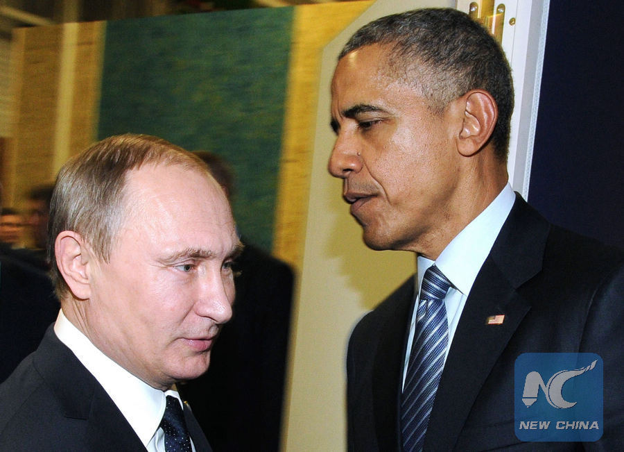 بوتين وأوباما يبحثان الأزمة السورية هاتفيا