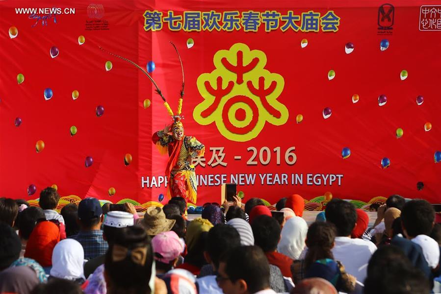 إقامة مهرجانات المعابد التقليدية الصينية في القاهرة