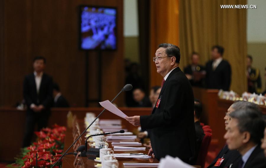 اختتام الدورة السنوية لاكبر جهاز استشاري سياسي في الصين