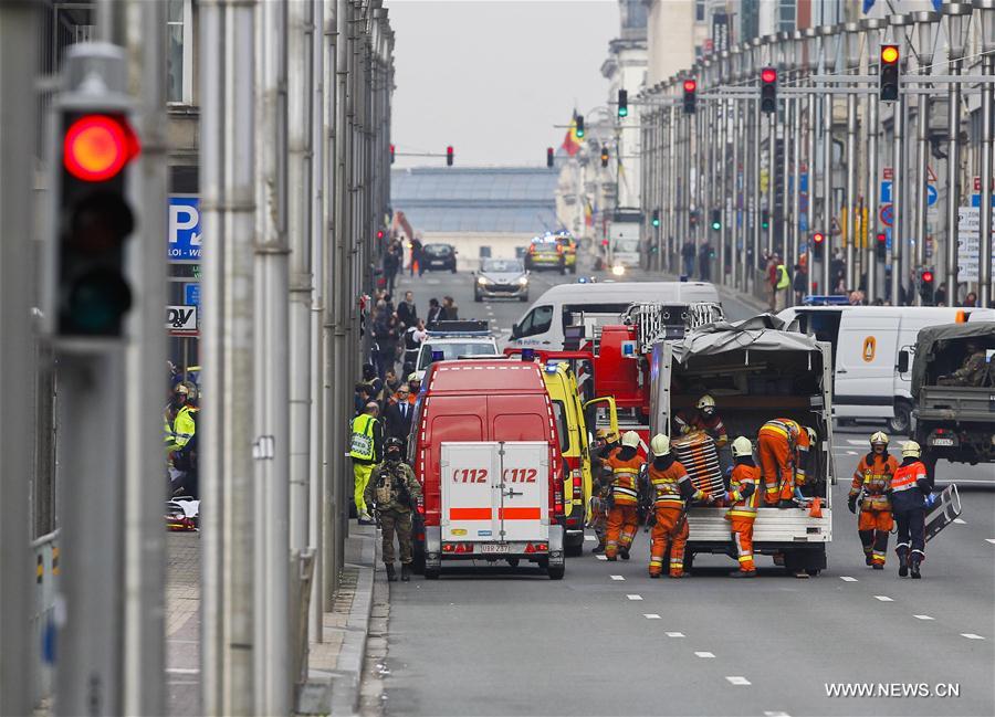 مقتل 26 على الأقل وإصابة 136 في انفجارات بروكسل