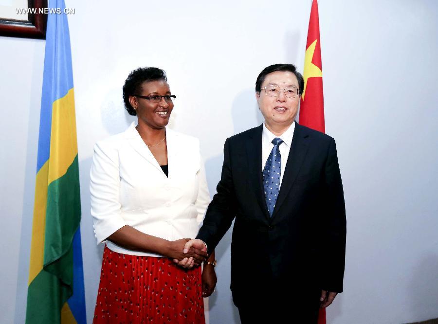 كبير المشرعين الصينيين يقوم بأول زيارة إلى رواندا لتعزيز العلاقات