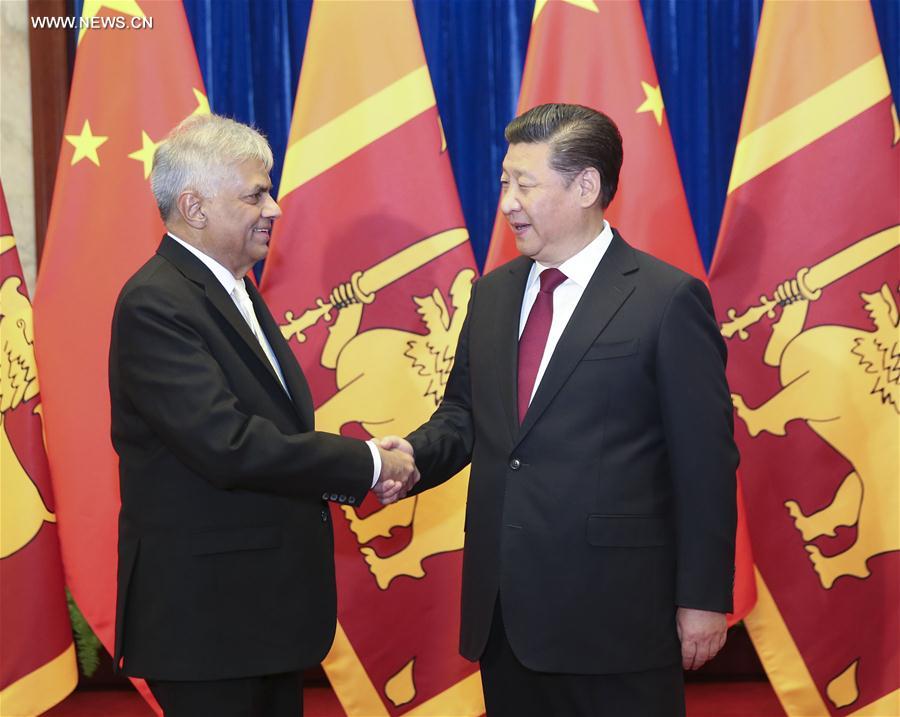 رئيس وزراء سريلانكا: هناك فرص تعاون ضخمة مع الصين