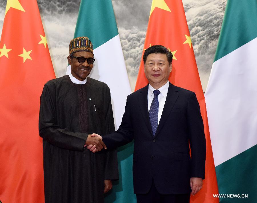 الصين ونيجيريا تتعهدان بزيادة تعزيز العلاقات الاستراتيجية