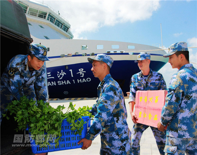 وزارة الدفاع الصينية تنشر مجموعة صور عن تدريب القوات الصينية في جزر سيشا