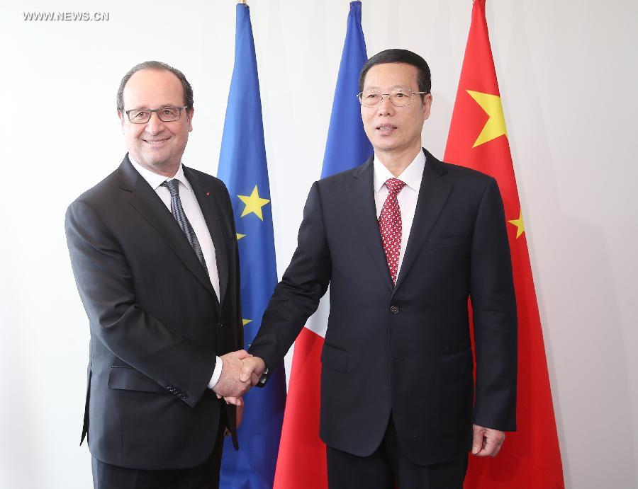 نائب رئيس مجلس الدولة الصيني يحث على تطبيق كامل لاتفاقية باريس بشأن التغير المناخي