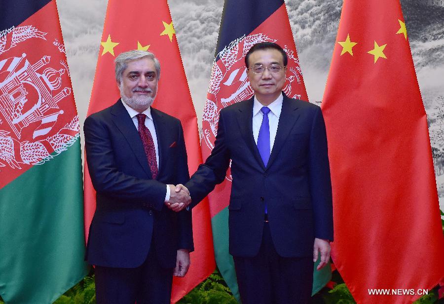 الصين تتعهد بدعم المصالحة والبناء فى افغانستان