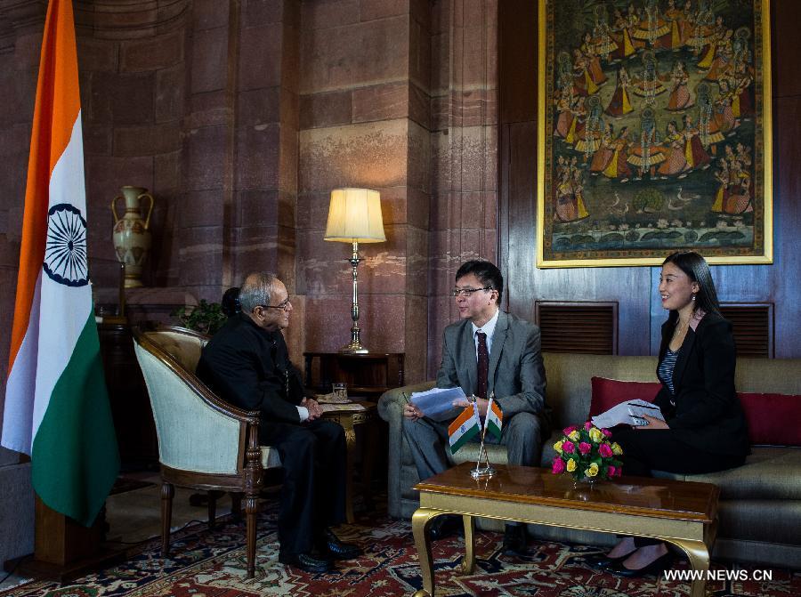 مقابلة: الرئيس الهندي يتطلع إلى شراكة تنموية أقوى مع الصين