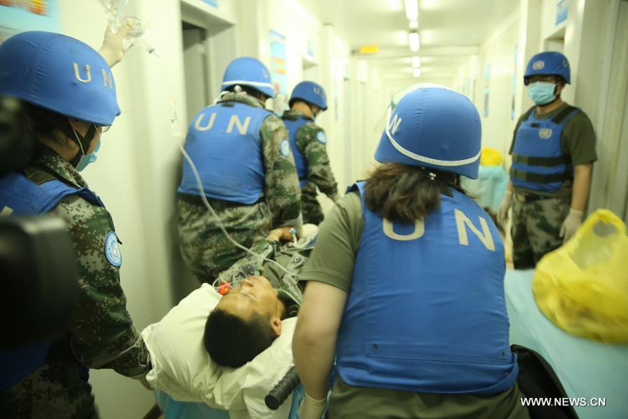 خلفية: الجنود الصينيون فى بعثة الأمم المتحدة يساعدون في حماية السلام في مالي