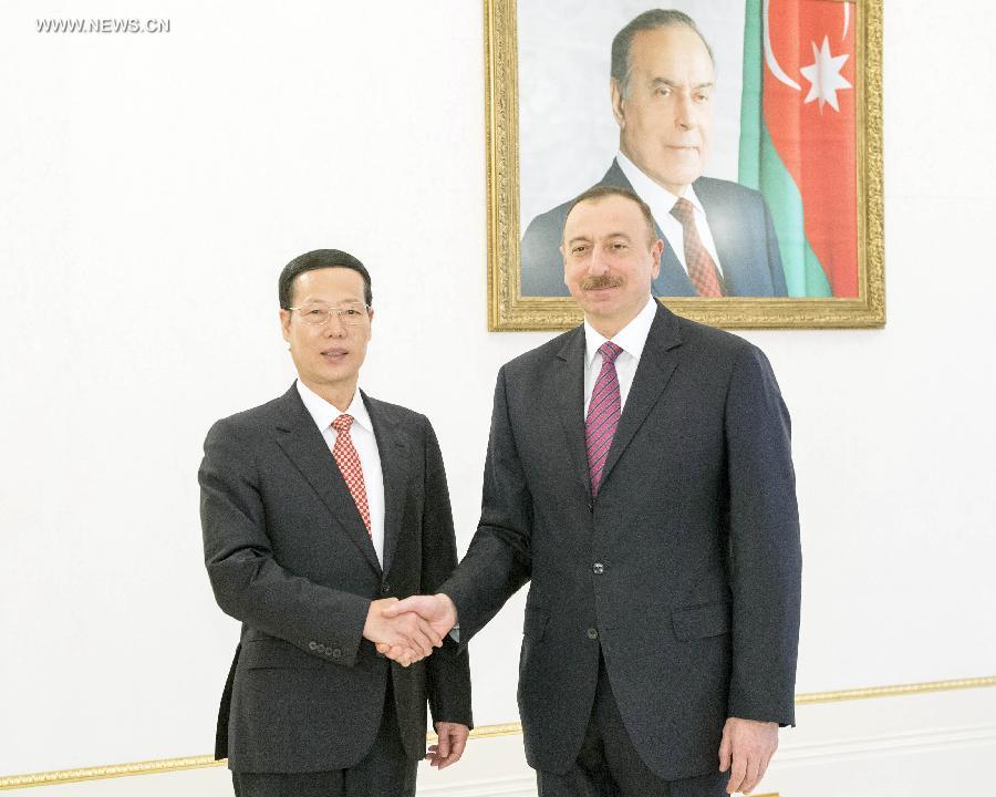 الصين وأذربيجان تتعهدان بتعميق التعاون