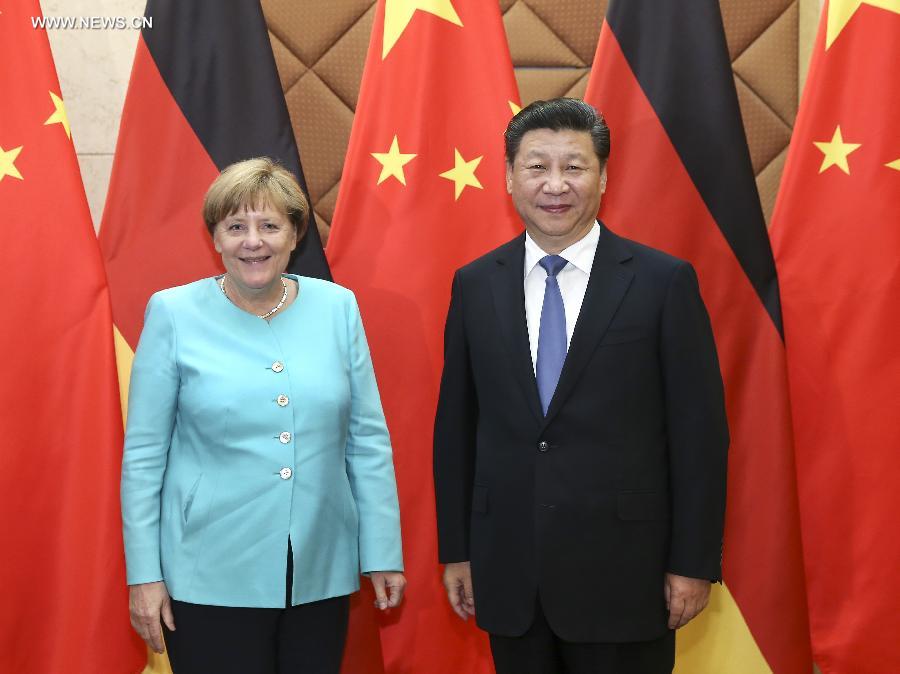 شي يشيد بالعلاقات الناضجة بين الصين والمانيا