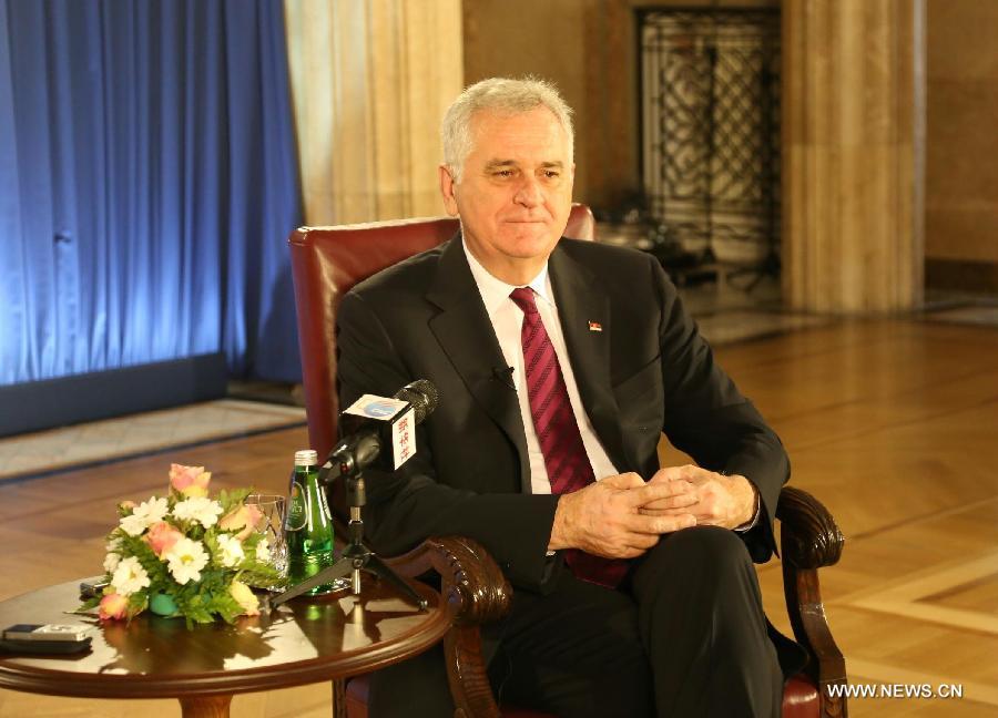 مقابلة: الرئيس الصربي: الصداقة الصربية-الصينية قوية مثل السور العظيم