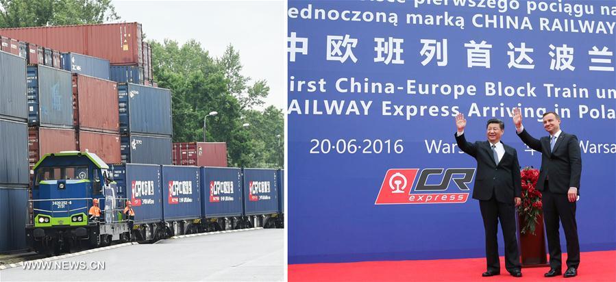 الرئيسان الصيني والبولندى يؤكدان أهمية زيادة خطوط السكك الحديد بين البلدين