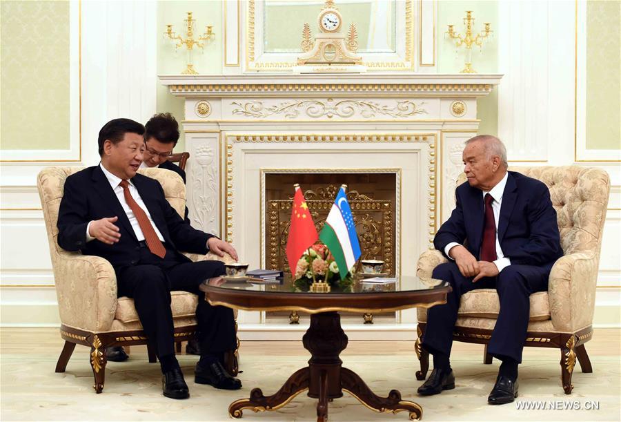 الصين واوزبكستان تتفقان على التركيز على تنمية مبادرة الحزام والطريق
