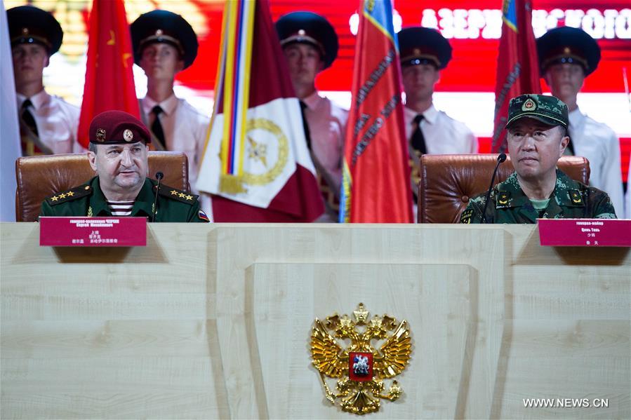 الصين وروسيا تطلقان تدريبات مشتركة لمكافحة الارهاب
