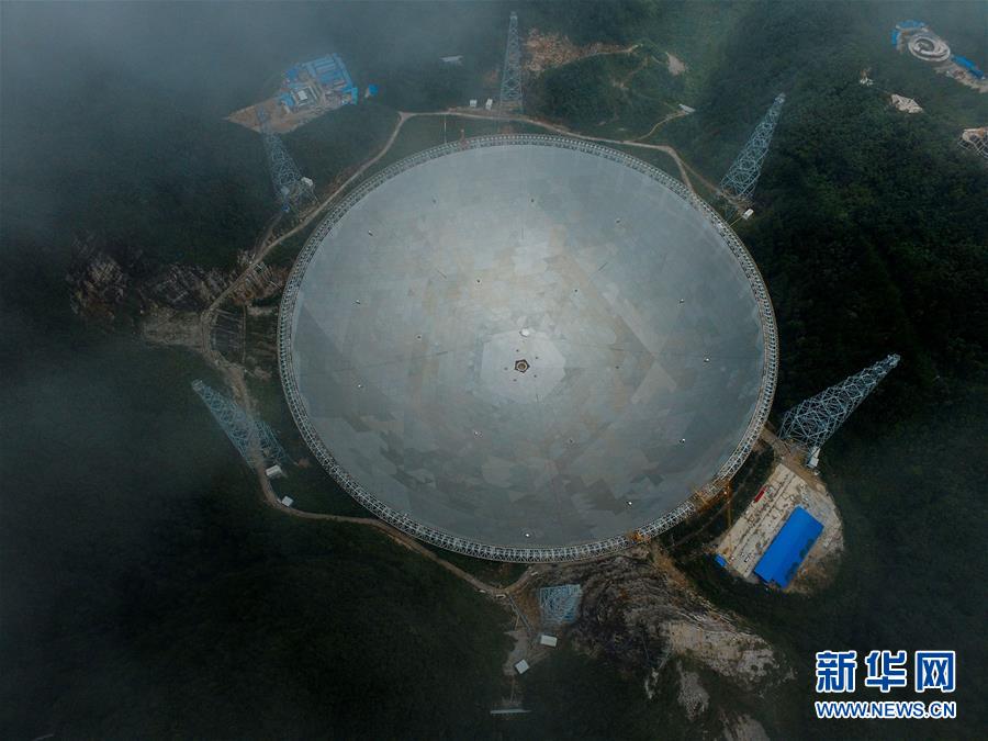 اكتمال تثبيت أكبر تلسكوب لا سلكي في العالم